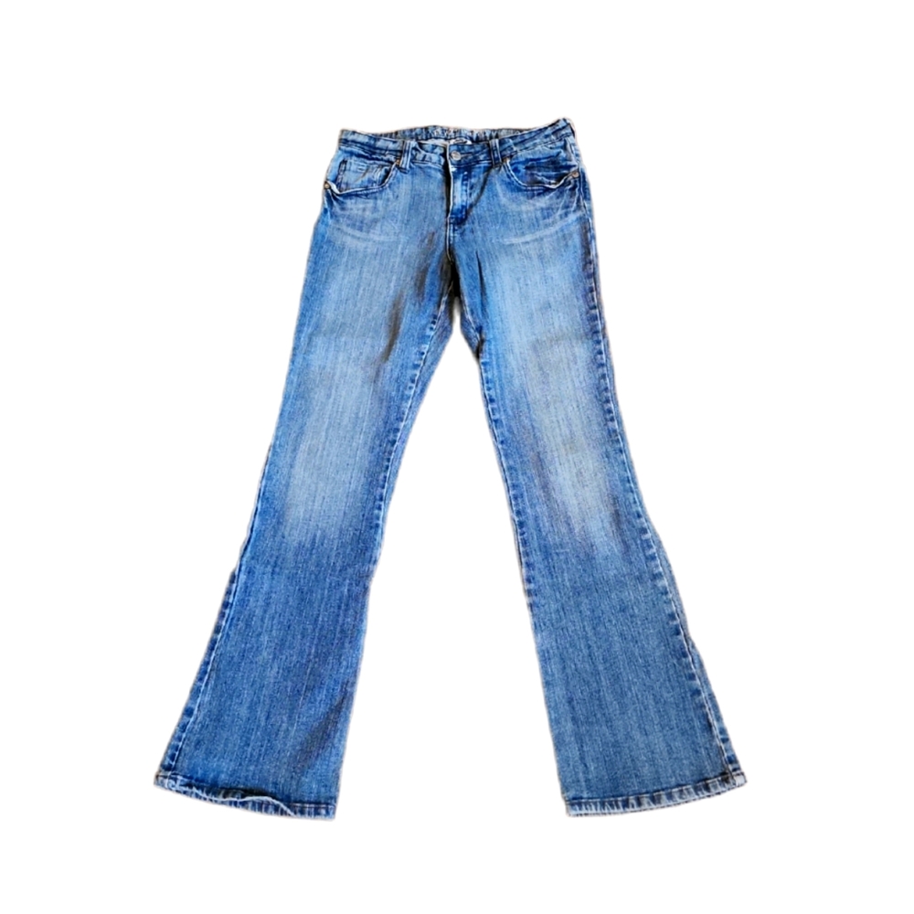 Revolt Jeans Five Pocket Design And Bling/Jeweled Pockets Size 9